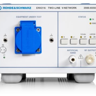 R&S羅德與施瓦茨 ENV216 二線制 V 形網(wǎng)絡(luò) 被測(cè)設(shè)備的干擾電壓測(cè)量