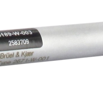 4189-W-003型  帶2671-W-001型前置放大器的?英寸自由場傳聲器，6 HZ 至 20 KHZ，預極化