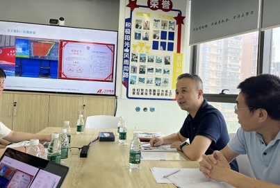 開福區市場監管局彭超局長一行蒞臨艾克賽普調研指導