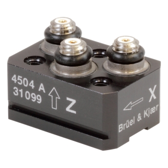 HBK 4504-A型  三軸壓電式CCLD加速度計，不含電纜