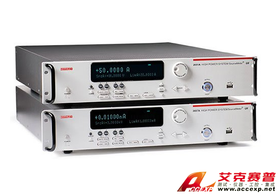 Keithley吉時利 大功率數字源表2650系列