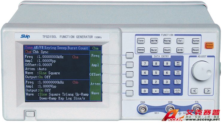 數(shù)英 TFG3000L DDS函數(shù)信號(hào)發(fā)生器