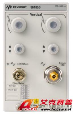 keysight是德 86105D 34 GHz 光 / 50 GHz 電模塊，750-1650 nm，