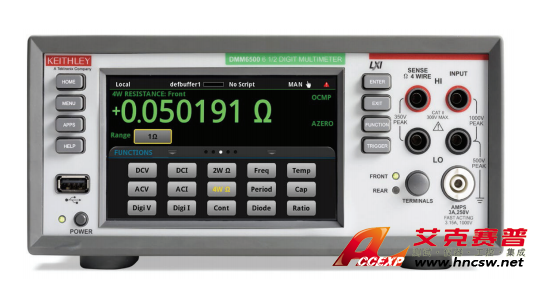 Keithley吉時(shí)利 數(shù)字萬(wàn)用表DMM6500圖形觸摸屏臺(tái)式